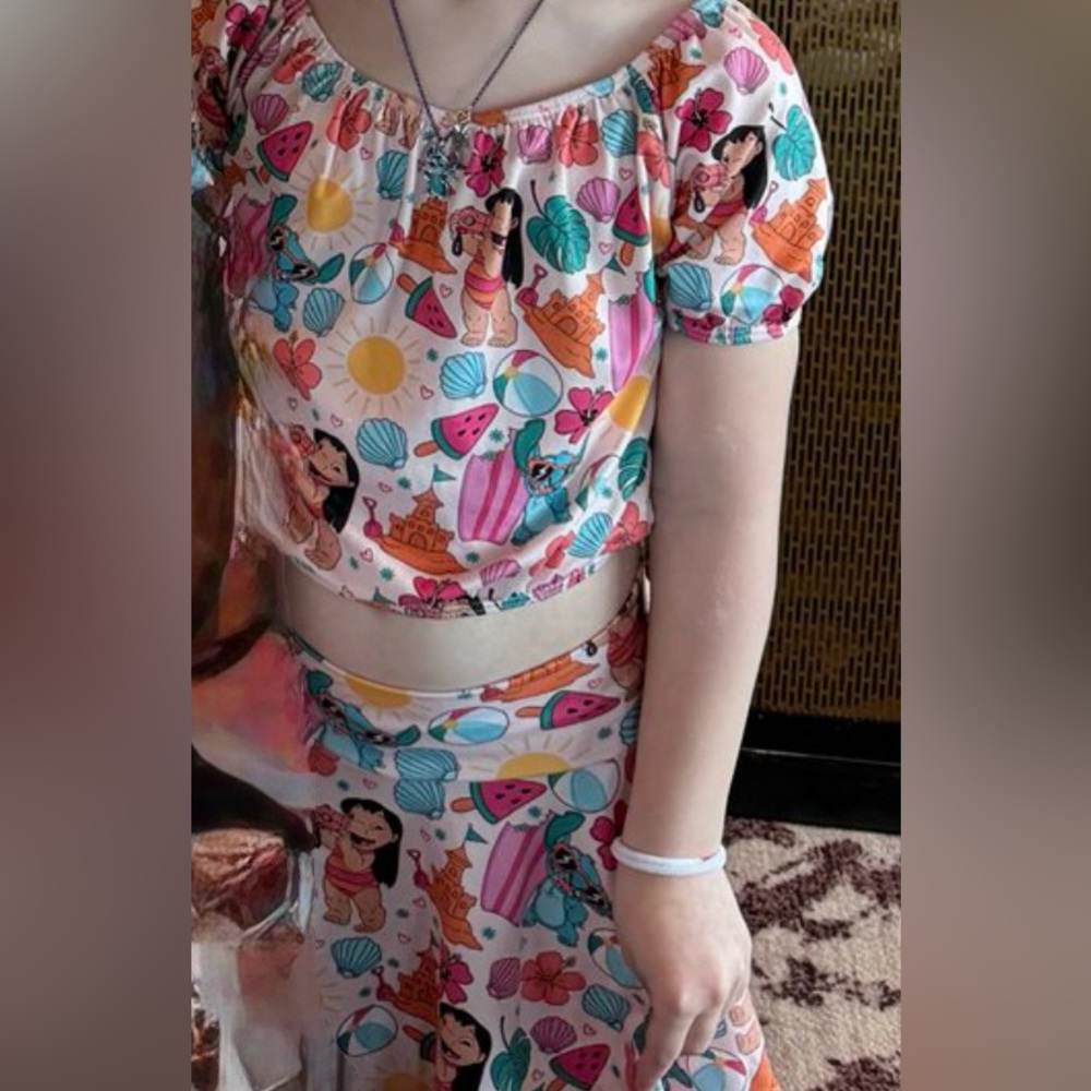Colorful Disney Character Two-Piece Set - Picture 2 of 2